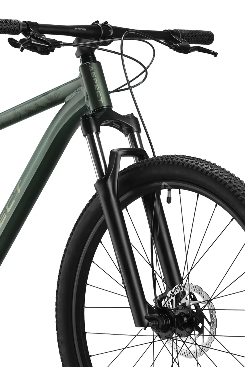 Велосипед Aspect RADIUM 27,5" (2025) M (18") зелёный 7