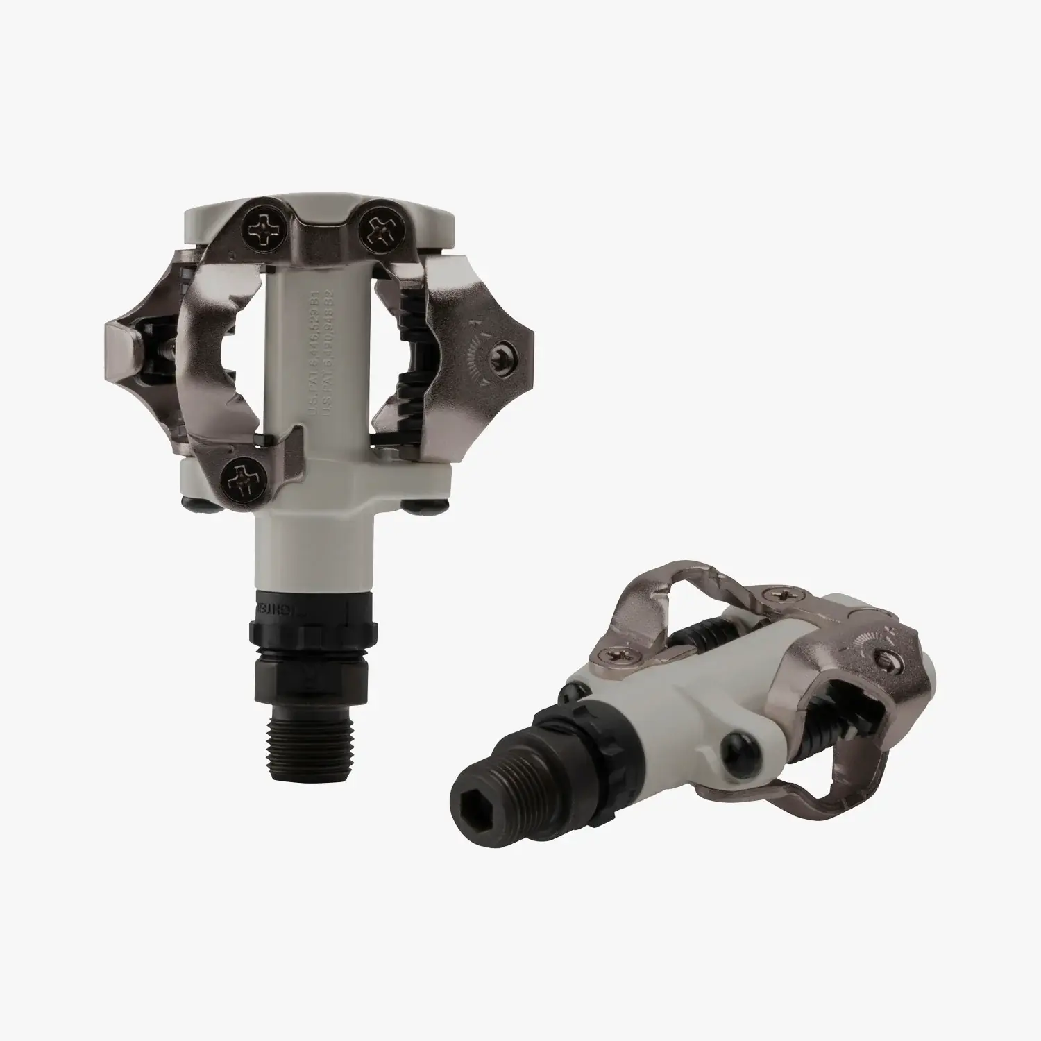 Педали Shimano PD-M520, сереб, с шипами 1