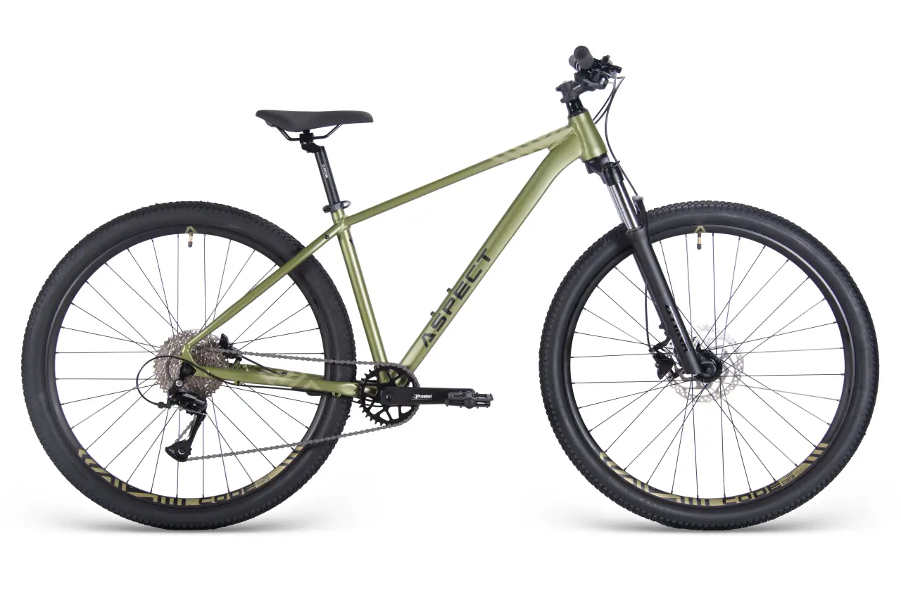 Велосипед ➤ ASPECT 29" NICKEL PRO M зеленый 1