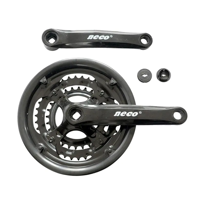 Шатуны NECO NSP-3001 28/38/48T, сталь, 170мм, чёрный 1