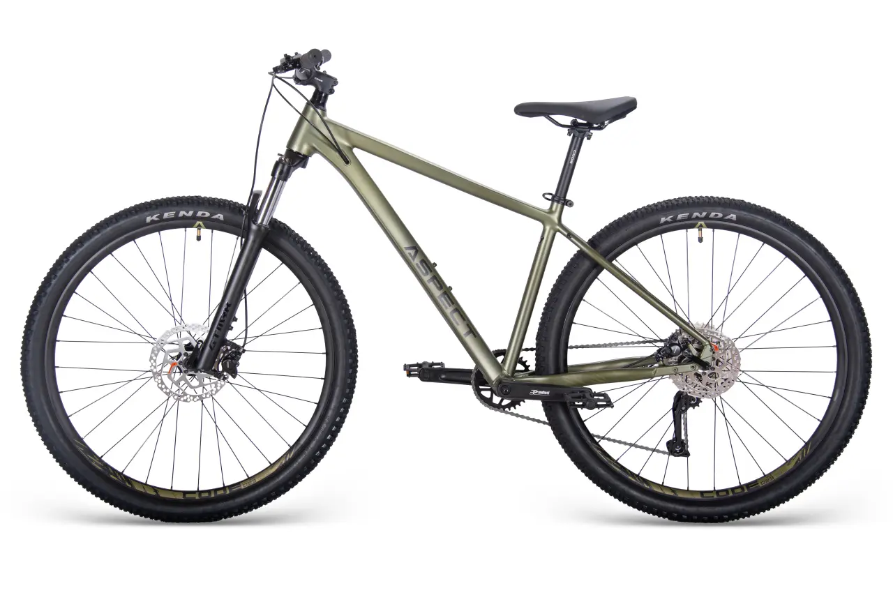 Велосипед ➤Aspect 29" Cobalt XL зелёный 2