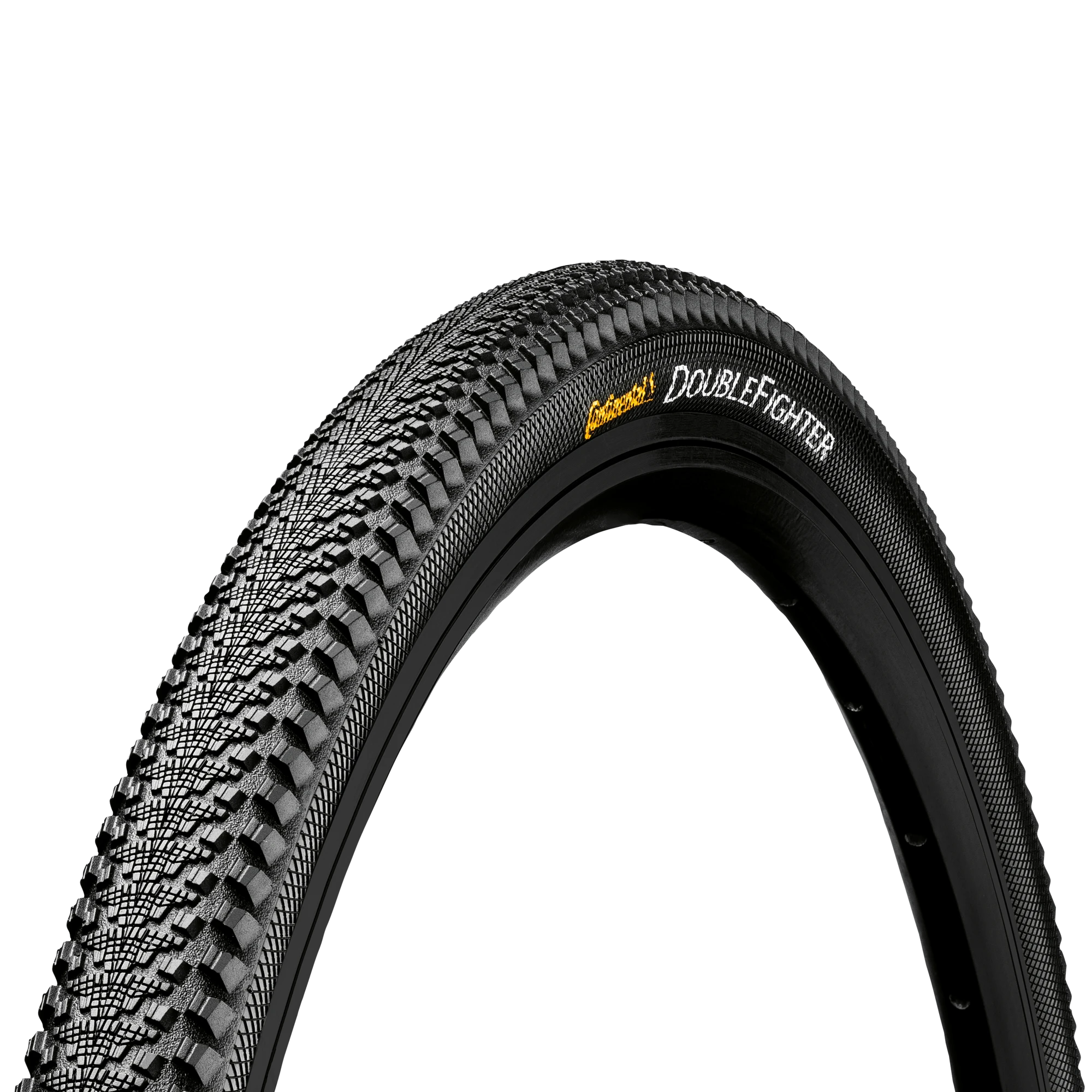Покрышка Continental, 26x1.9 (50-559), Double Fighter III, 800гр, Black-Reflex 1