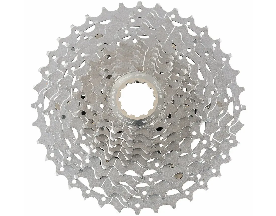 Кассета Shimano CS-M771-10 (11-32, серебристый) 1