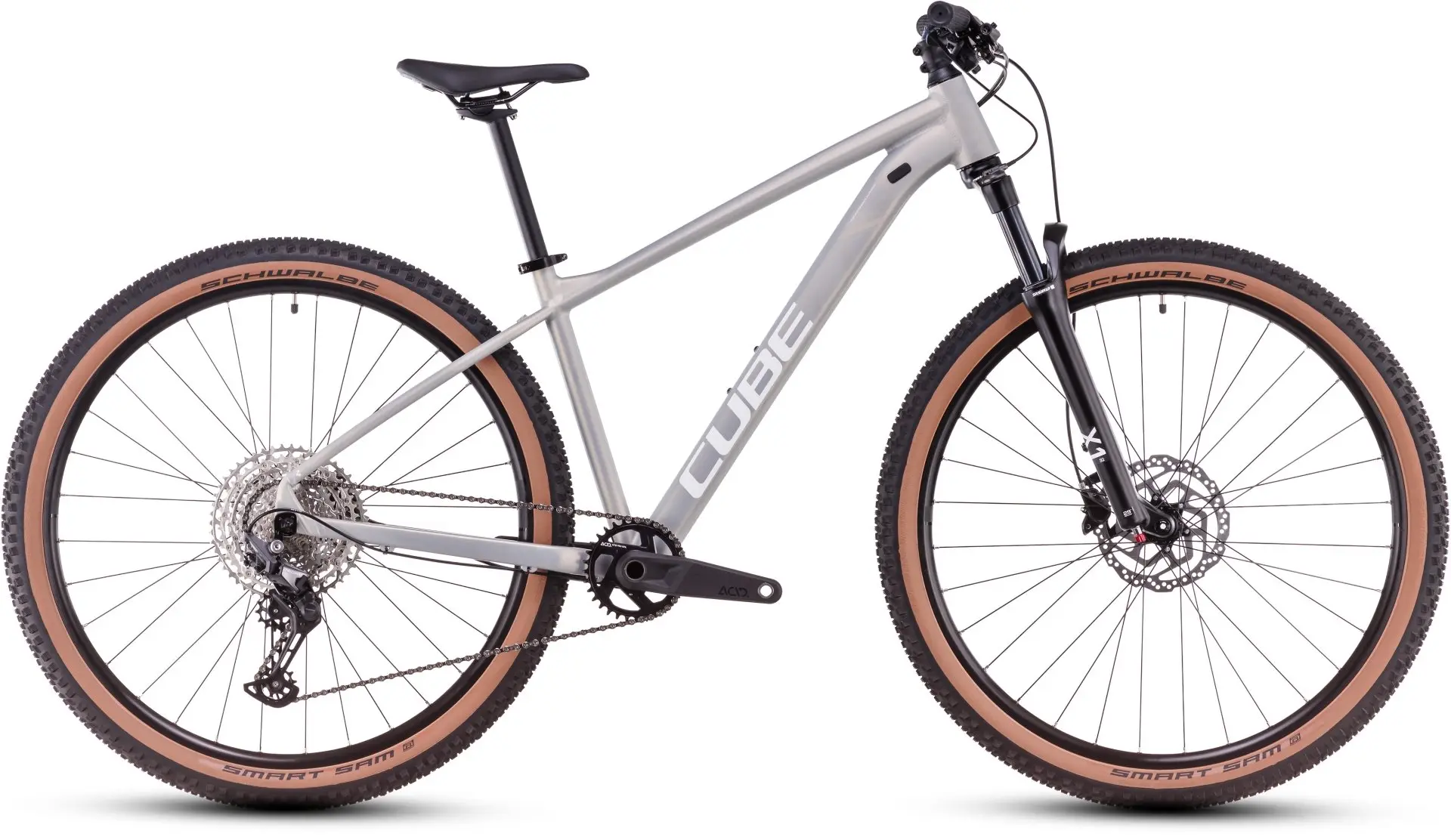 Велосипед Cube Attention PRO 29" 2025 (св.сер/белый) 22" 6