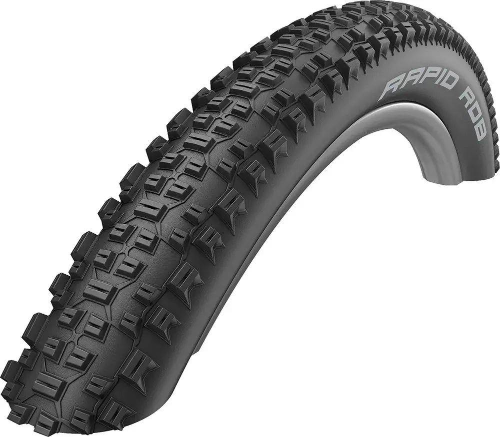 Покрышка Schwalbe, RAPID ROB, 26x2.25 (57-559), K-Guard, 720гр, Black 1