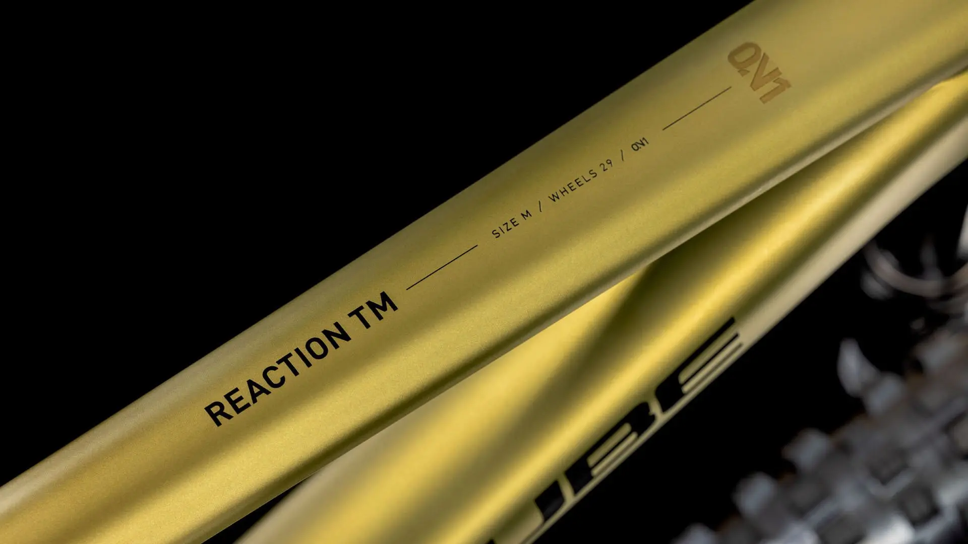 Велосипед Cube Reaction TM ONE 29" 2025 (золотой) 17" 2