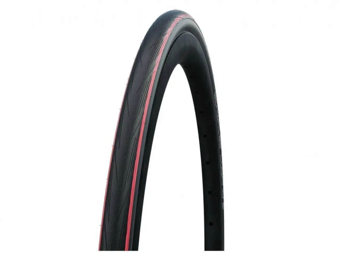 Покрышка Schwalbe, LUGANO, 700x25C (25-622), K-Guard, 350гр, Red Stripes 1