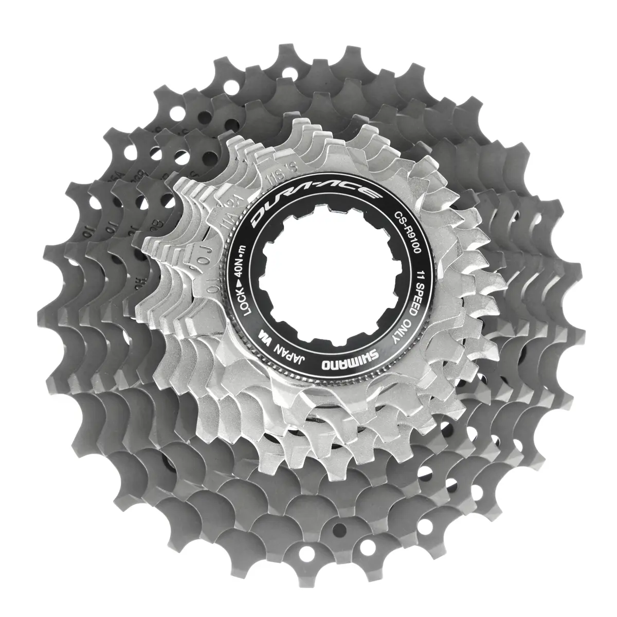 Кассета Shimano CS-R9100, 11ск. (11-25, серебристый) 1