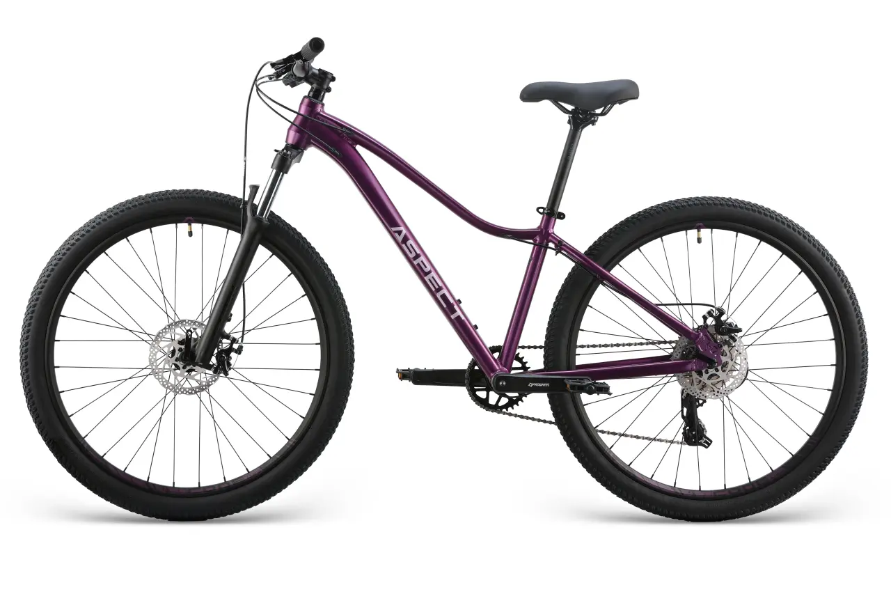 Велосипед ➤ ASPECT 27,5" ALMA M темно-фиолетовый 2