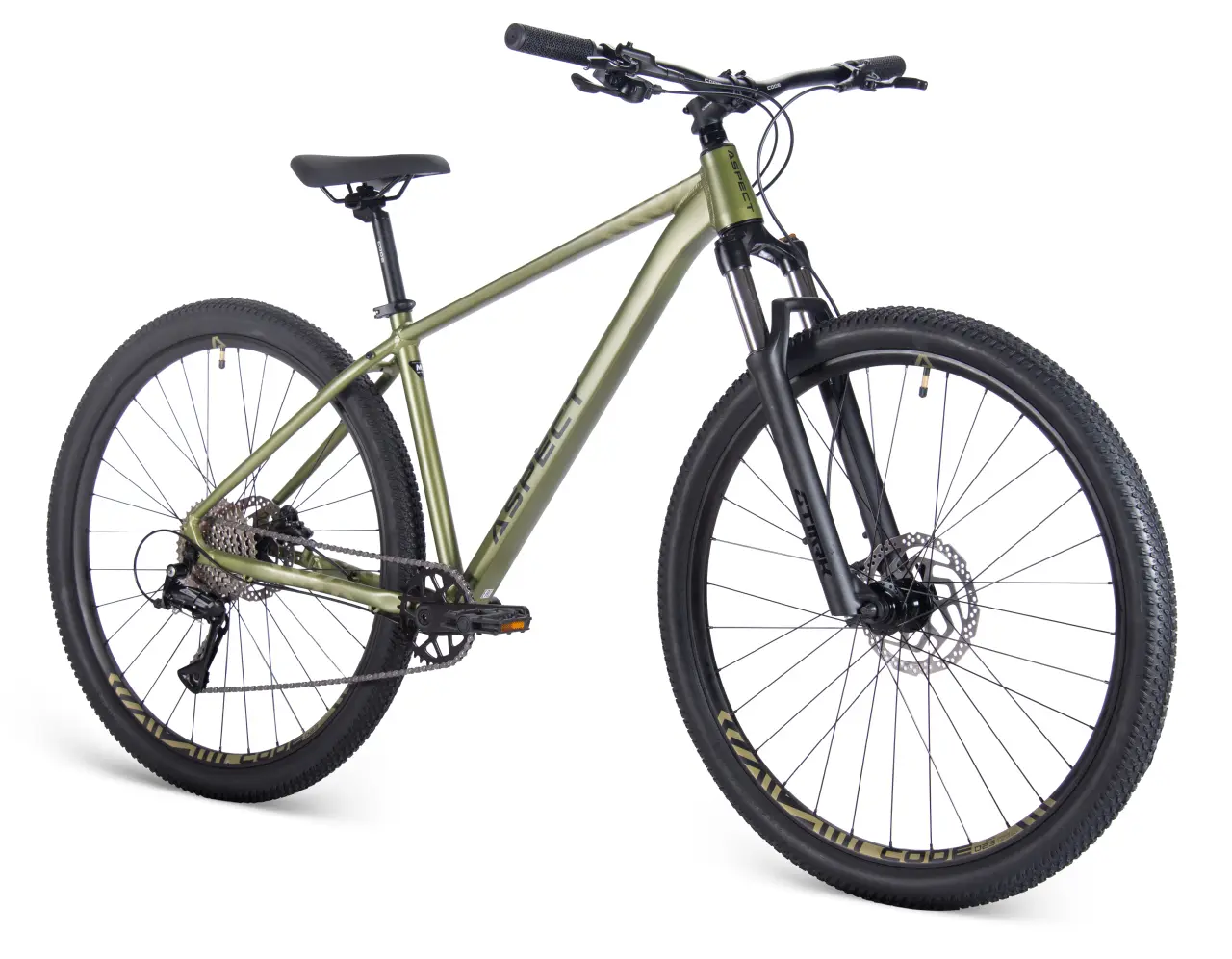 Велосипед ➤ ASPECT 29" NICKEL PRO M зеленый 2