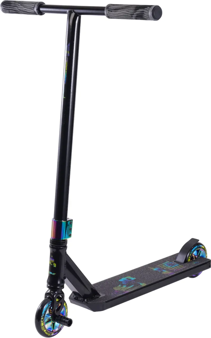 Самокат трюковый Ateox Maul 2024 110mm AL (4.2кг, черный/нео) 1
