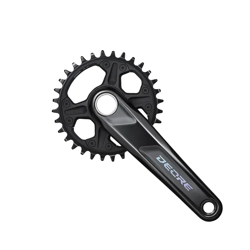 Система шатунов Shimano FC-M6120-1, 175мм, Holowtech II, 32T, черная 1