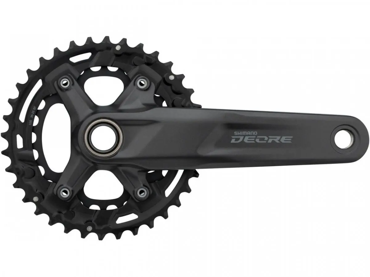 Система шатунов Shimano FC-M4100-B2 (черный/175мм 36-26. ) 1