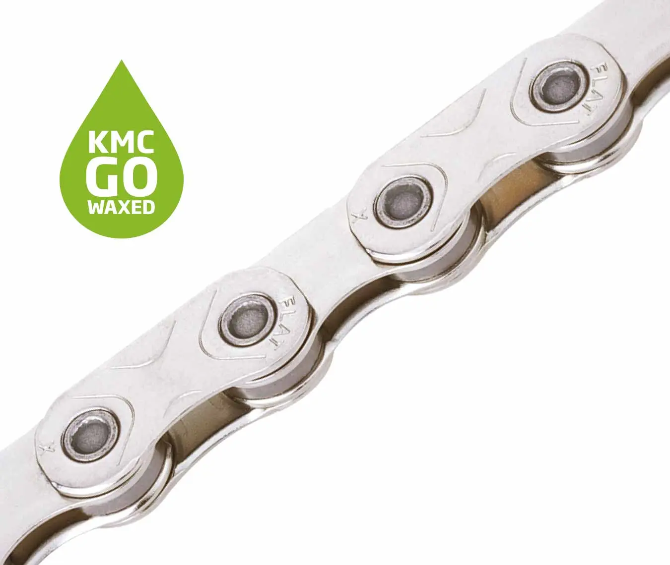 Цепь KMC X Flat 12/13ск. (126 зв., серебристый) 1