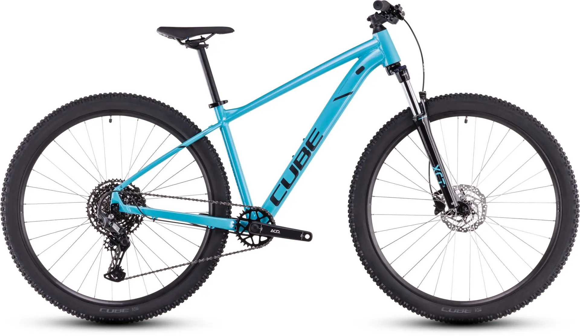 Велосипед Cube Aim Race 29" 2025 (бирюза/чёрн) 20" 6