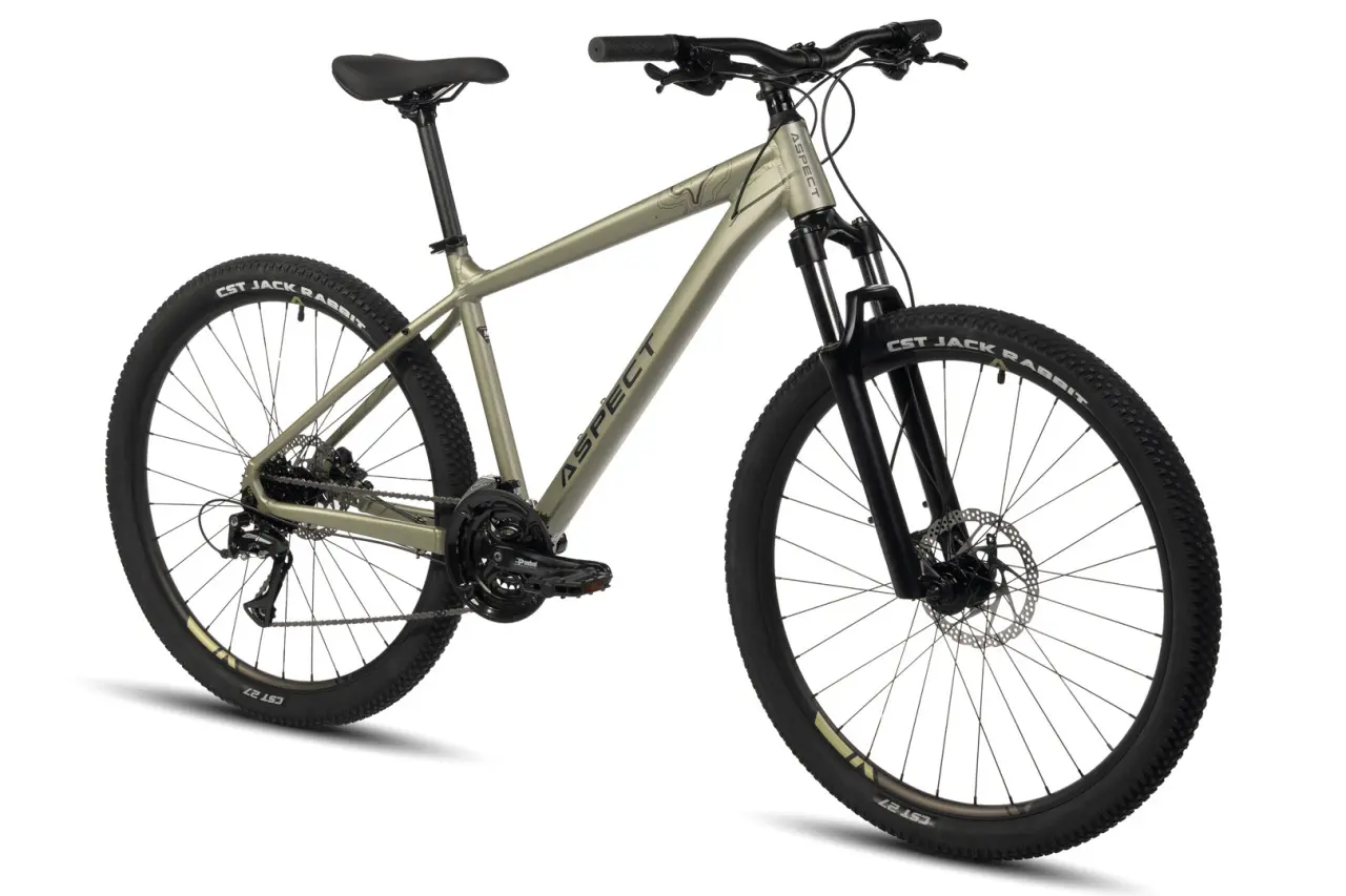 Велосипед Aspect LEGEND 27,5" 2024 (18" бежевый) 2
