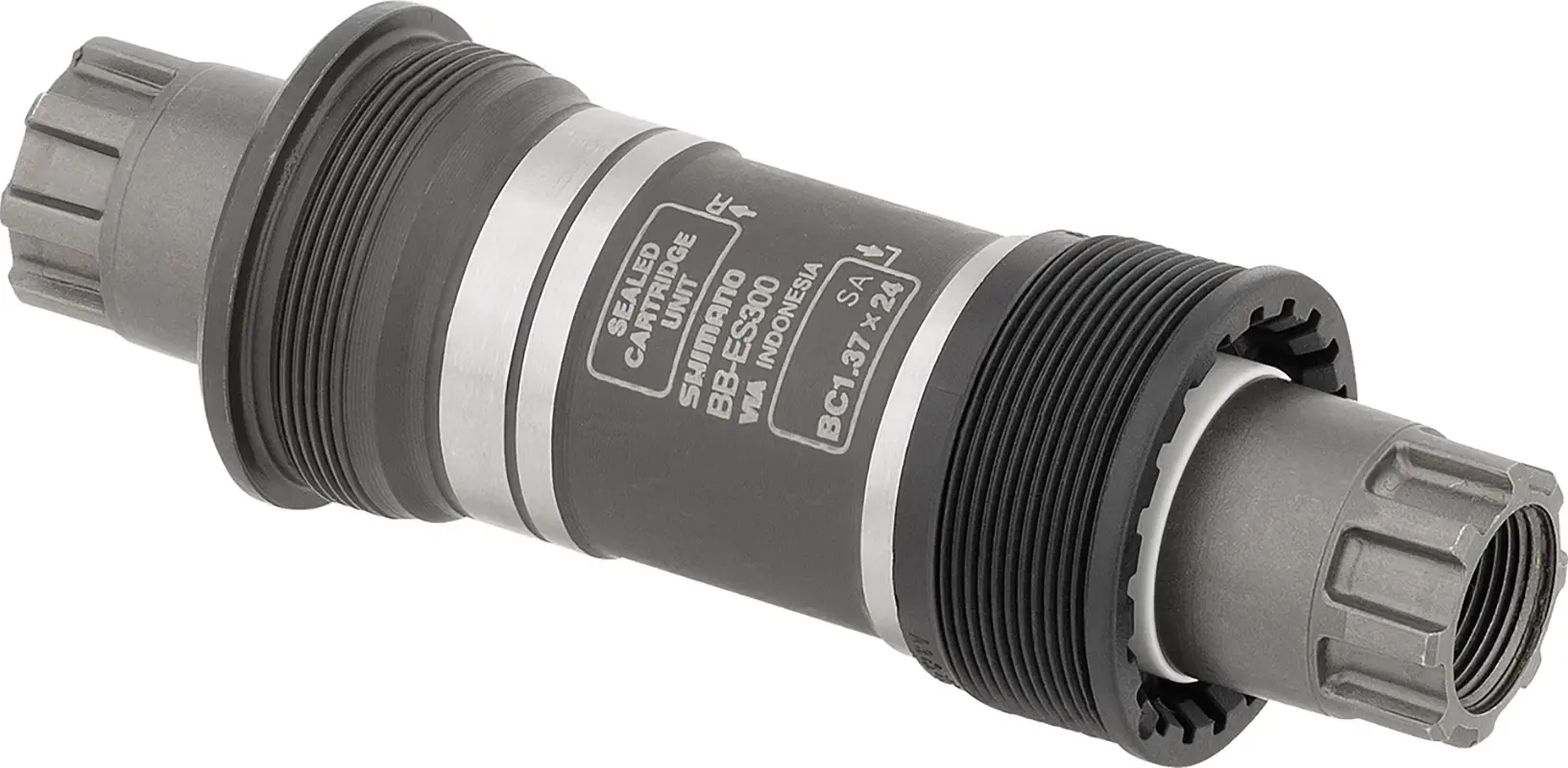 Каретка Shimano BB-ES300 BSA Octalink б/болтов 73x121mm black 1