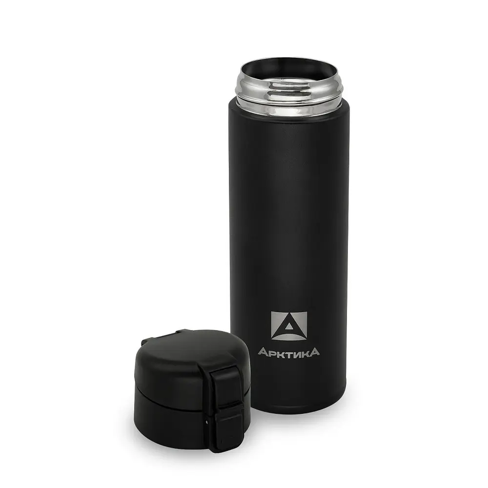 Термос Арктика 703-470 текстурный, черный 0.47 black 1