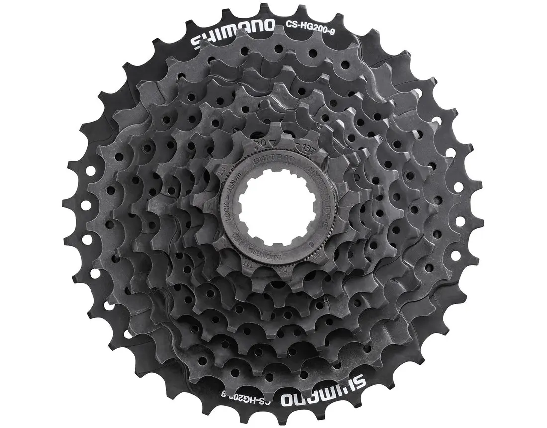 Кассета Shimano CS-HG200, 9ск (11-32, черный) 1
