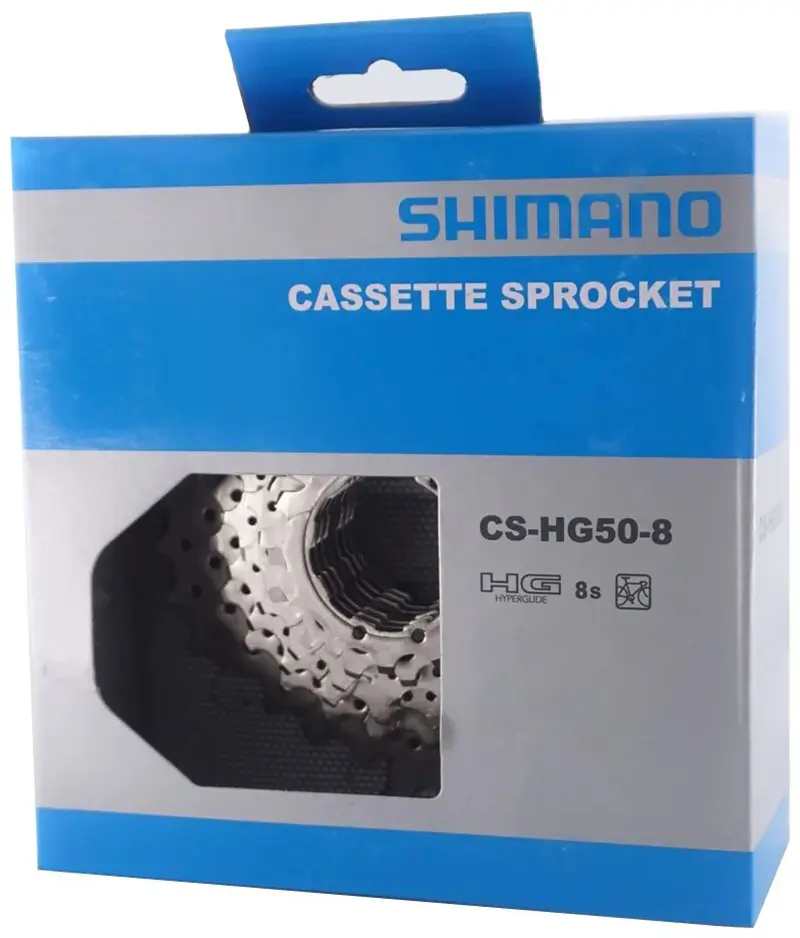 Кассета 8 зв. Shimano CS-HG50-8 12-25T black 1
