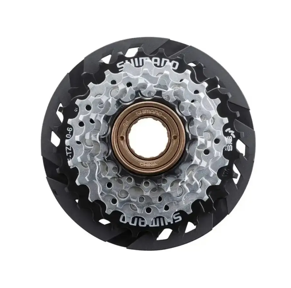 Трещотка Shimano TZ510, 6ск, 14-28Т, с защитой, б/уп. 1