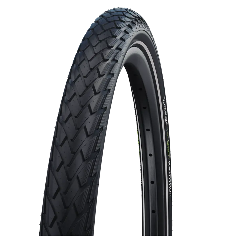 Покрышка Schwalbe, MARATHON, 28x1.75 (47-622), GreenGuard, 985гр, Black-Reflex 3