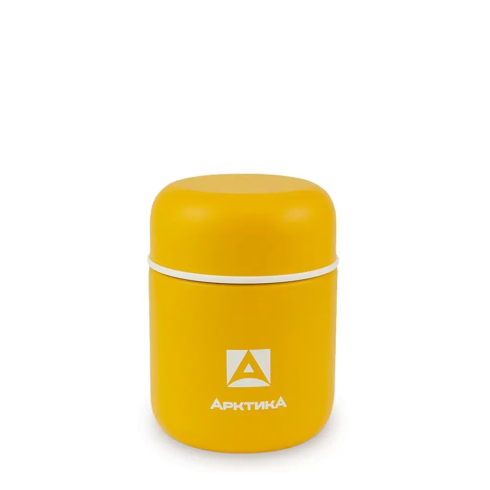 Термос Арктика 411-280 с широким горлом, желтый 0.28 yellow 1
