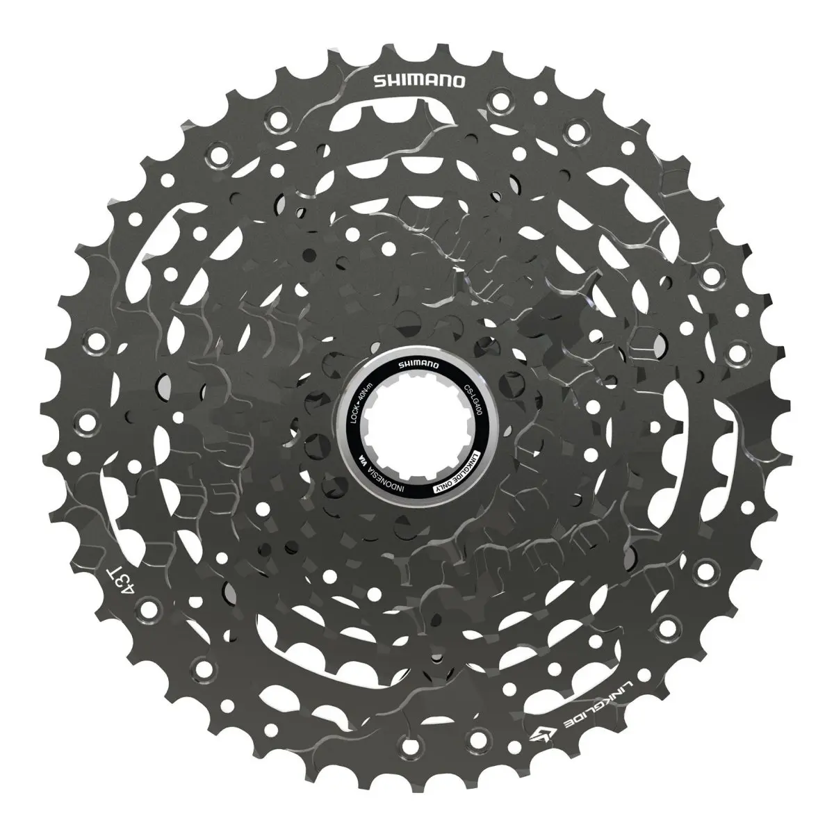 Кассета Shimano CS-LG400-10 11-43T Linkglide 2