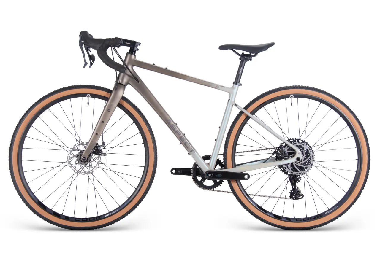 Велосипед ➤ ASPECT AllRoad Pro L бежевый 56" 2