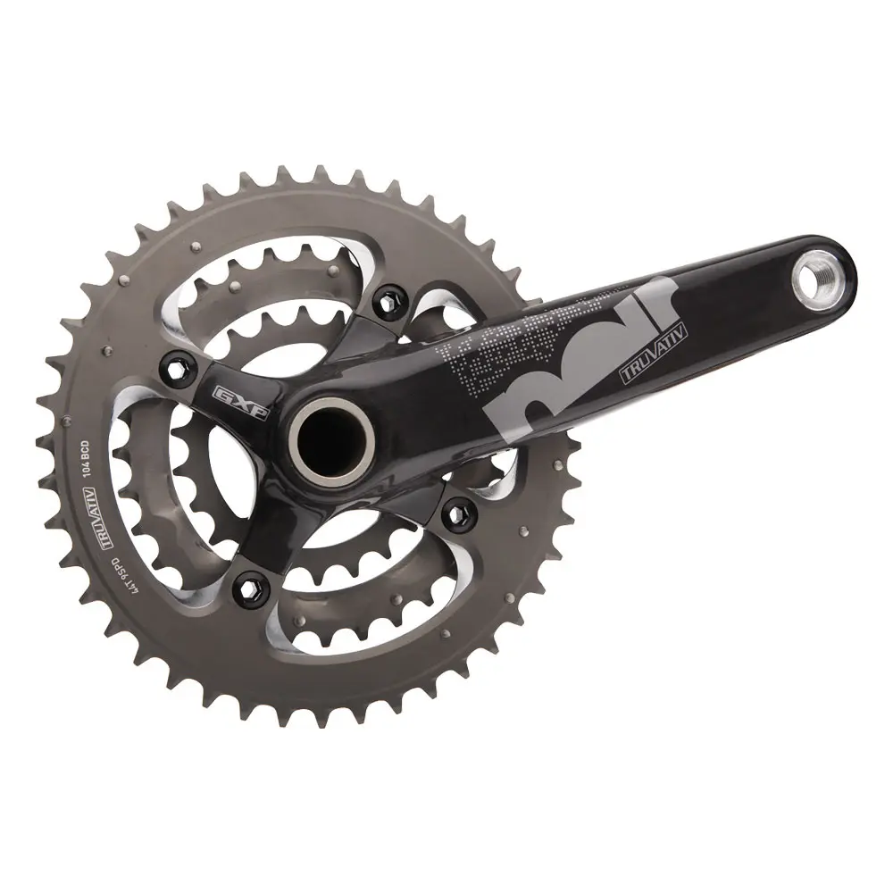 Система шатунов Truvativ NOIR XC 3.3 TEAM GXP, карбон черная, 175mm, 44/32/22 1