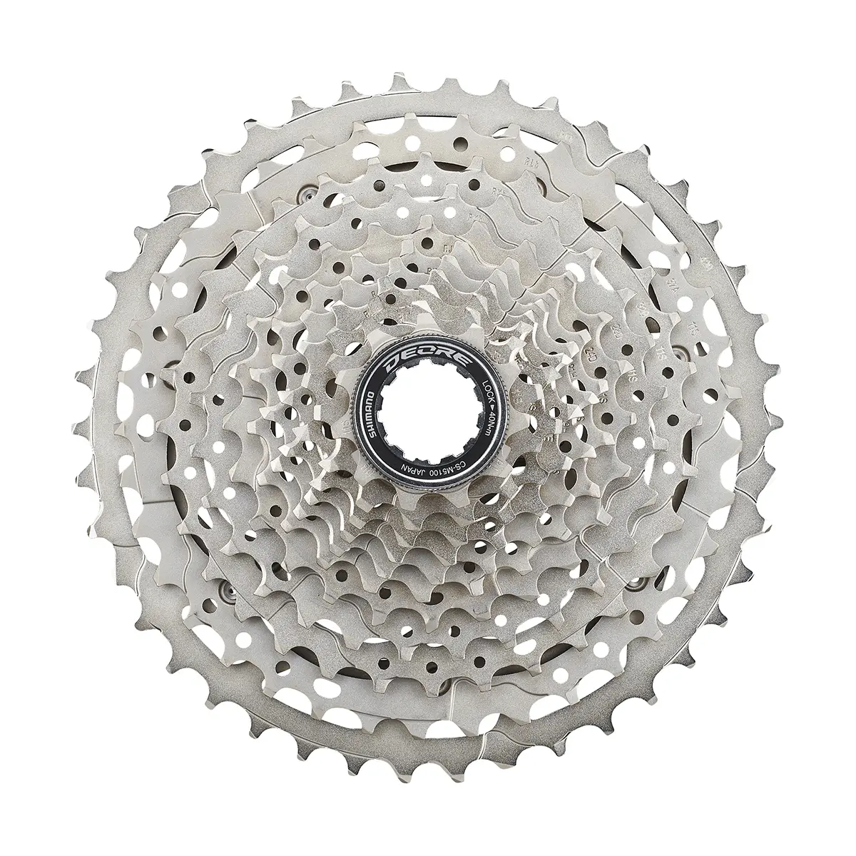 Кассета Shimano CS-M5100, 11ск. (11-42, серебристый) 1