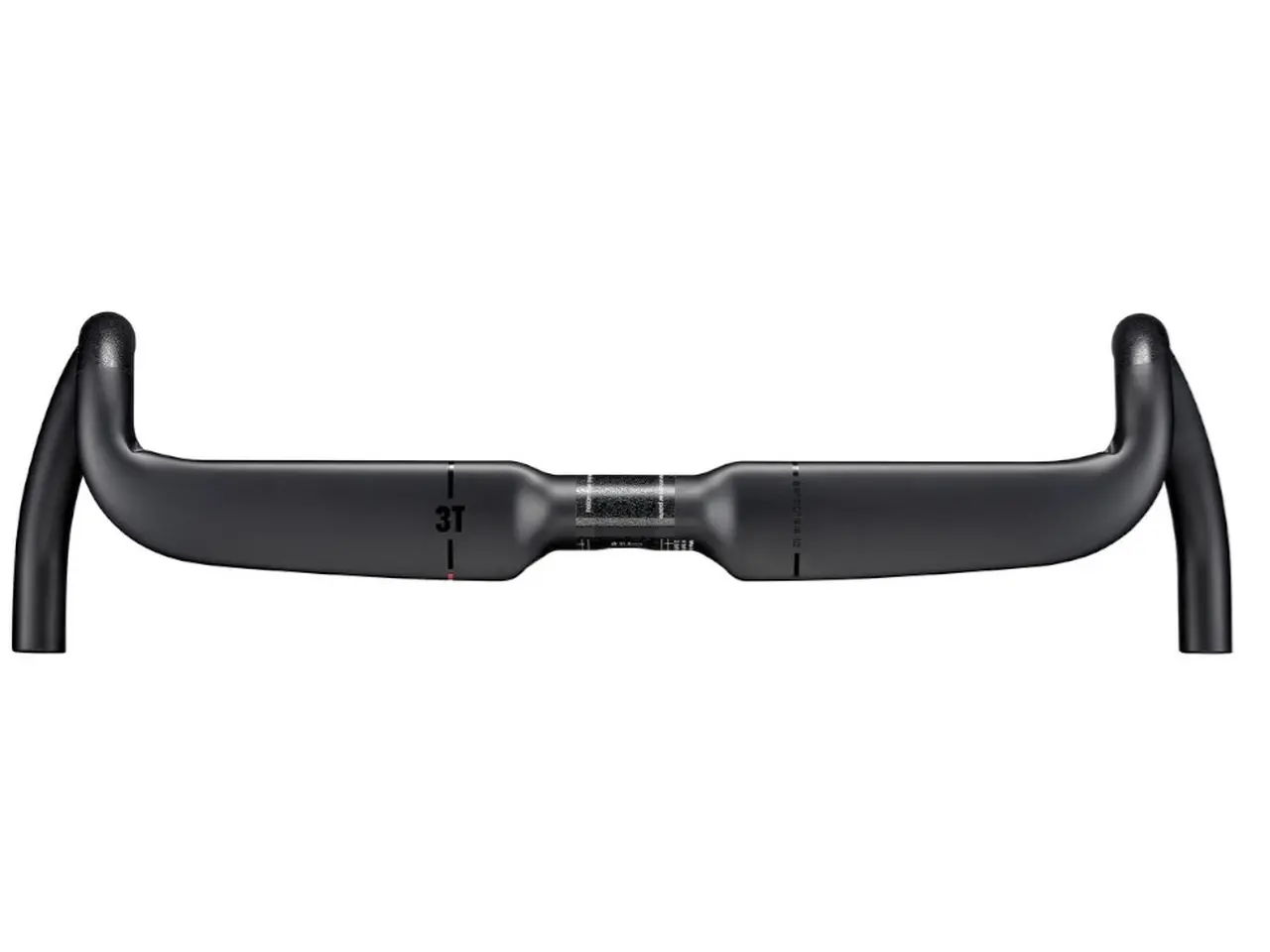 Руль 3T AEROGHIAIA LTD Stealth, гравел, 400мм, карбон 2
