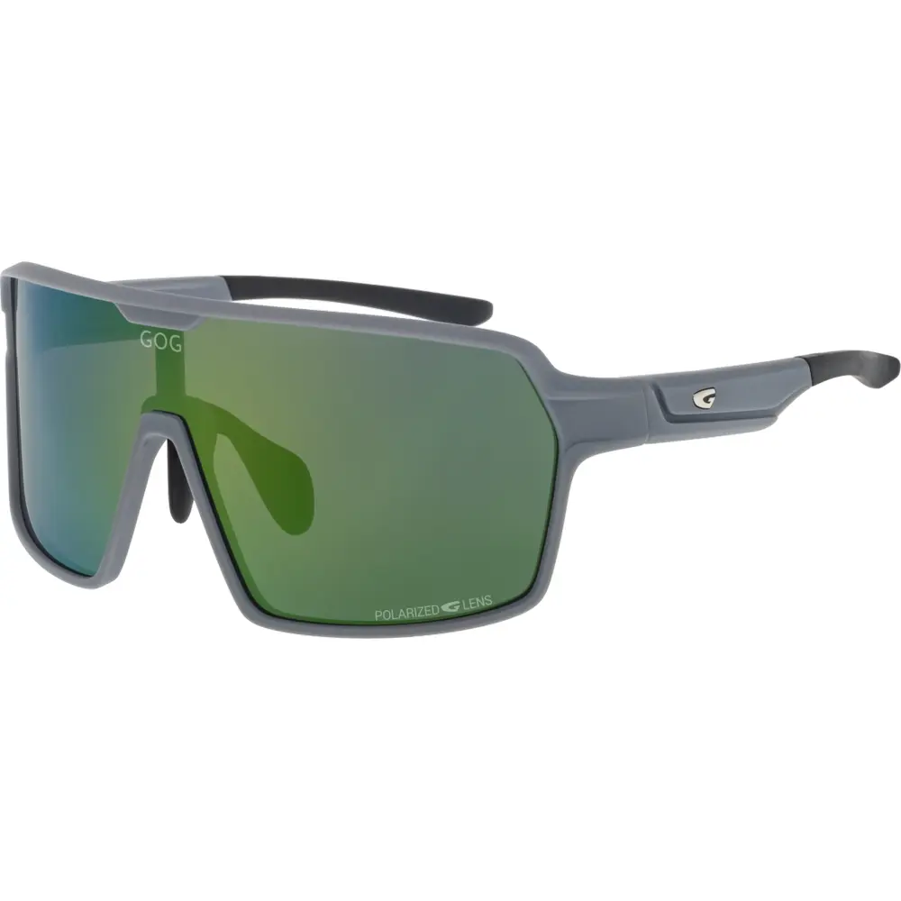 Очки GOG E525-2P Polarized (Линза: polychromatic green) n/a matt grey/black 1