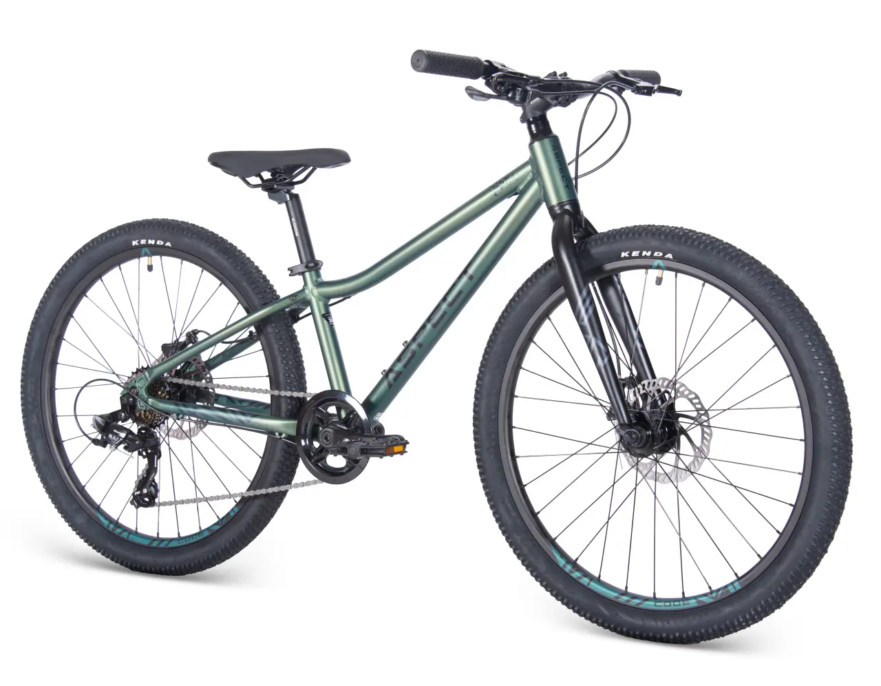 Велосипед ➤ ASPECT 24" WINNER Lite зеленый 3